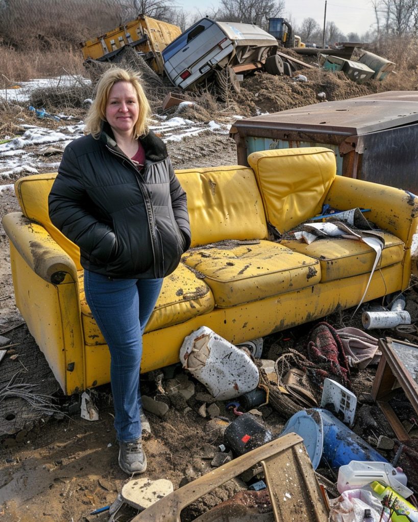 I Took Our Old Couch to the Dump, but My Husband Freaked Out, Yelling, “You Threw Away the Plan?!”