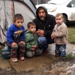 A father of three who lives in a tent selflessly donates his last $2 to a stranger at a gas station.