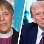 Bishop responds to Trump’s 5-word comment after she asked him to ‘have mercy’ on LGBTQ+ people and migrants