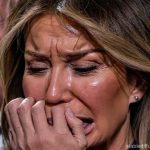 Heartbroken Melania Trump overcome with emotions