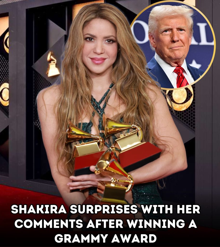 Won a Grammy and took a jab at President Trump: Shakira didn’t hold back with her comments