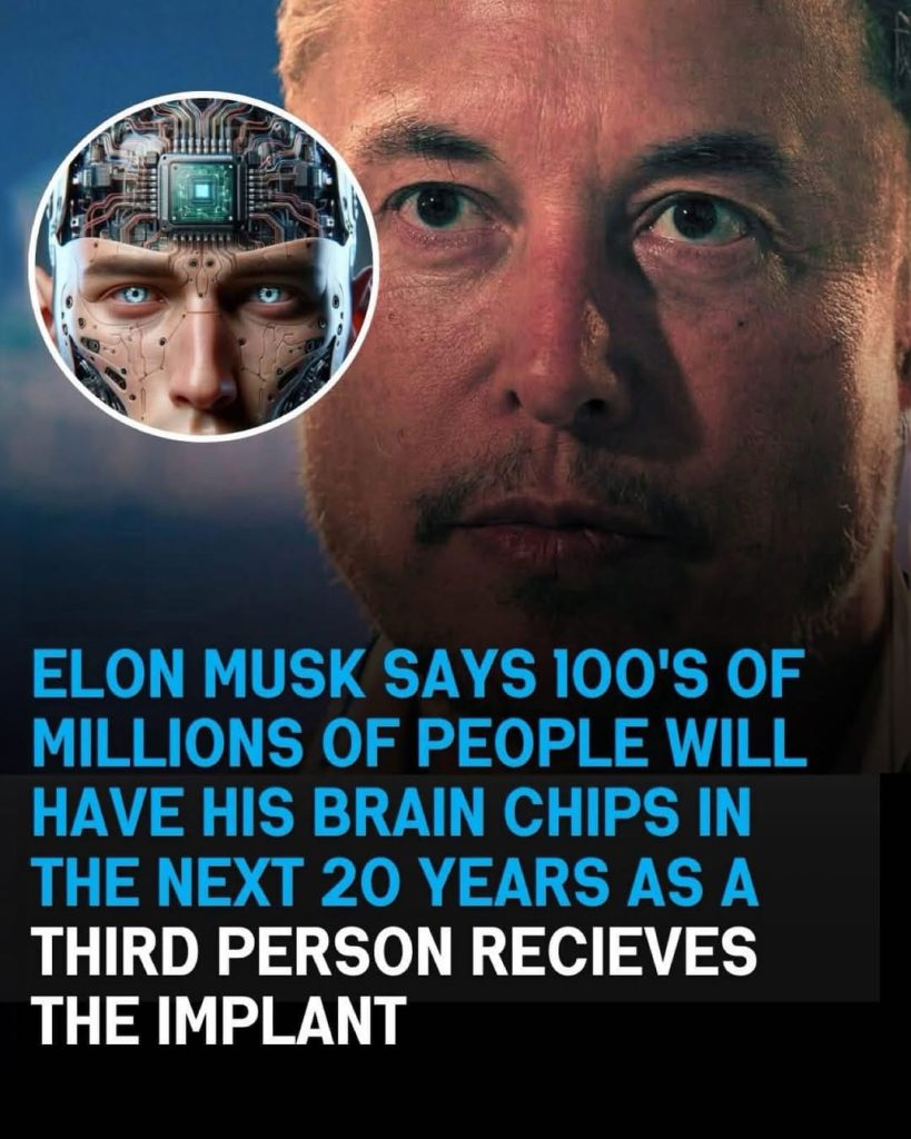 Elon Musk Predicts Brain Chips Will Be in ‘Hundreds of Millions’ of People Within 20 Years