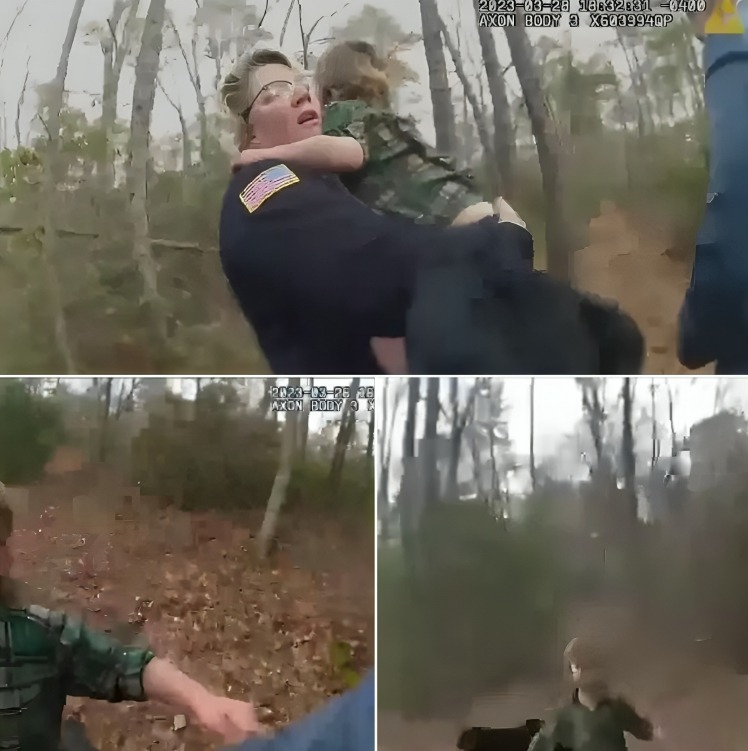 Missing boy comes sobbing out of the woods with a loyal companion who never left his side