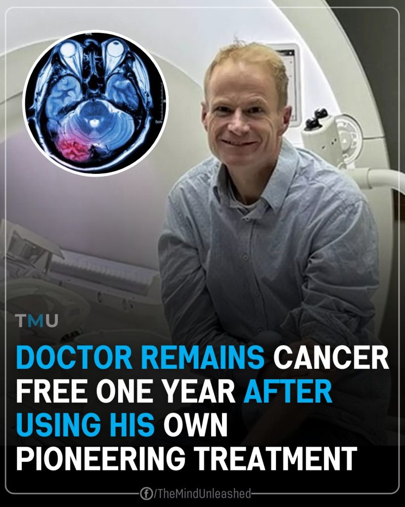 Doctor ‘Cancer-Free’ One Year After Using Treatment Based On His Own Research