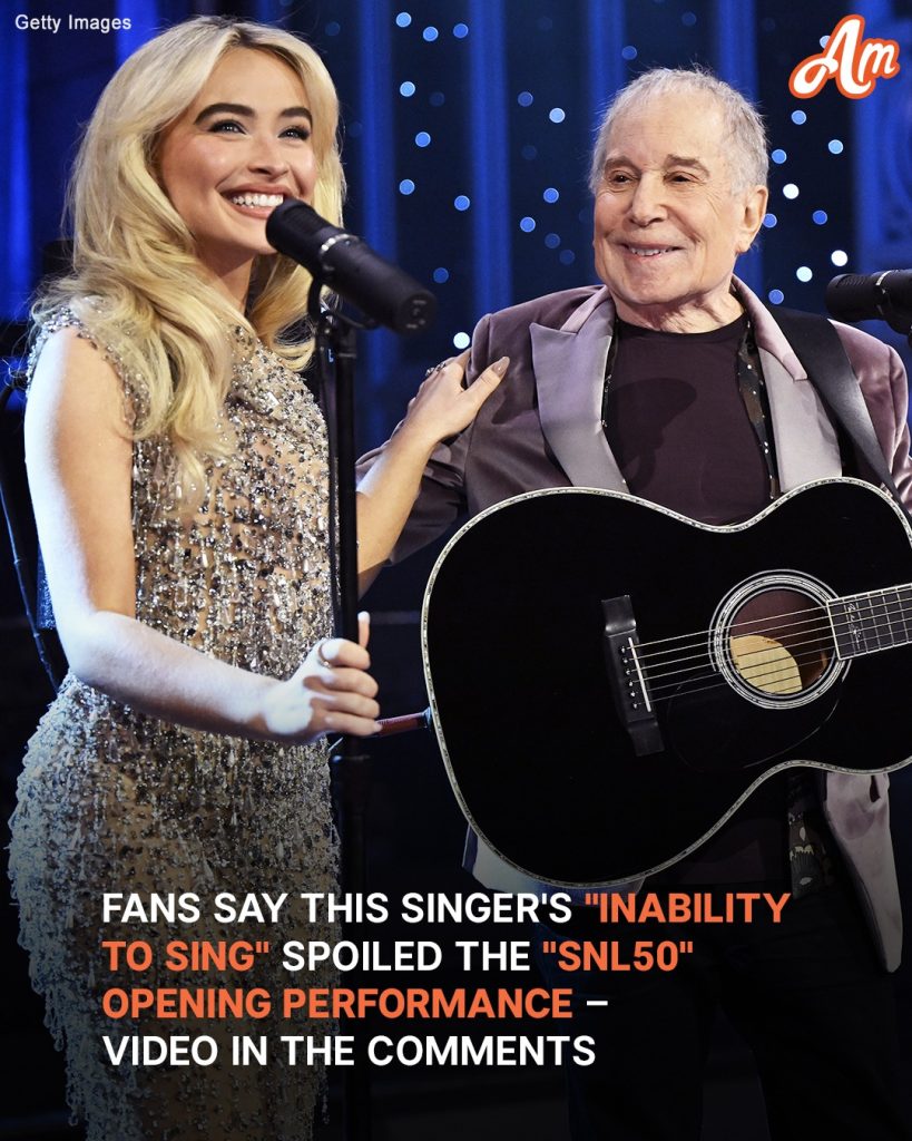 Sabrina Carpenter and Paul Simon Kicked Off ‘SNL50: The Anniversary Special,’ Sparking a Stir