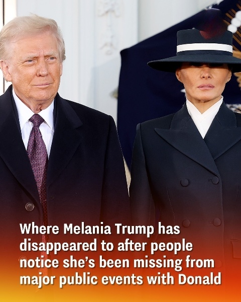 Where Melania Trump has disappeared to after people notice she’s been missing from major public events with Donald