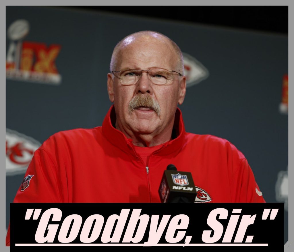 SAD NEWS : Andy Reid makes retirement decision as Chiefs head coach issues announcement following Eagles Super Bowl loss…x14