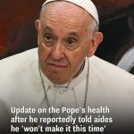 Breaking News! His Holiness Pope Francis has failed…