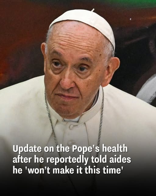 Breaking News! His Holiness Pope Francis has failed…