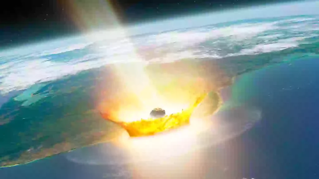 Terrifying animation shows disastrous impact ‘city destroying’ asteroid could have on Earth seven years from now