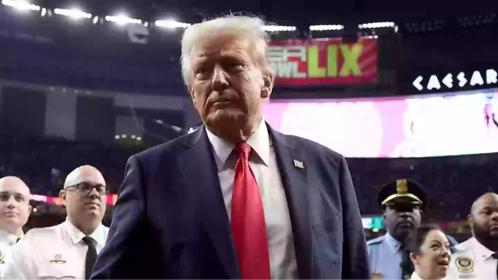 Eye-watering amount it reportedly cost for Donald Trump to be in attendance of the 2025 Super Bowl