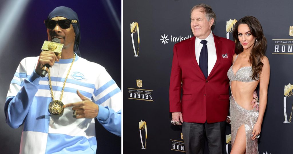 Snoop Dogg shocks NFL Honors crowd with savage joke of Bill Belichick and his much younger girlfriend