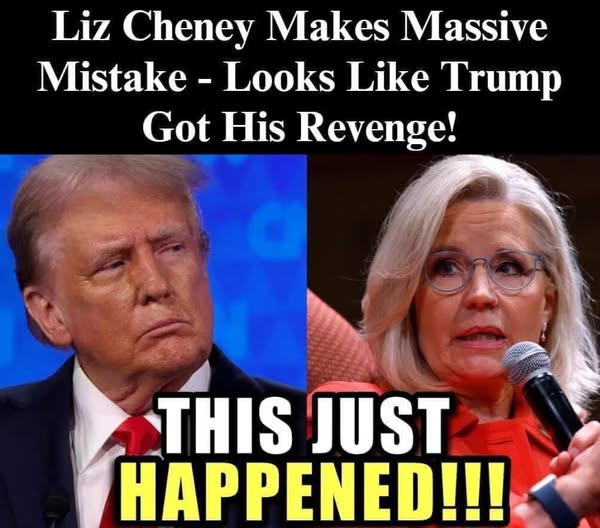 Trump Launches Scathing Critique of Former GOP Representative, Questioning the Rationale Behind Supporting Liz Cheney.