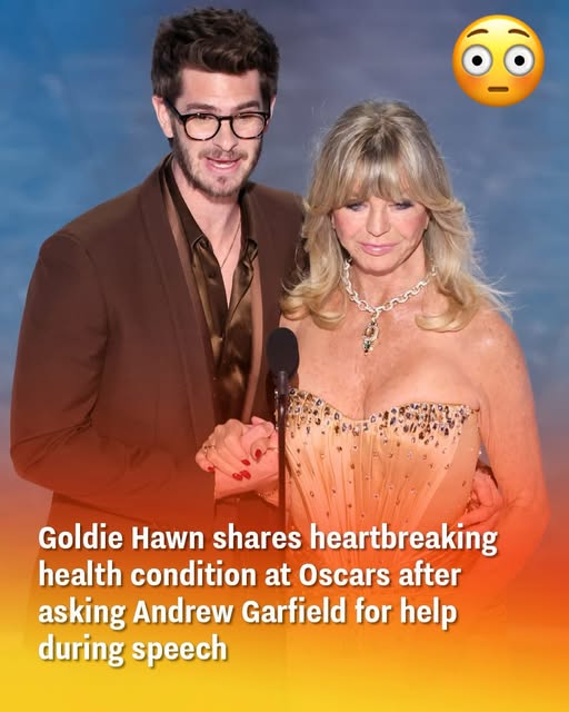 Goldie Hawn reveals a heartbreaking health condition at the Oscars